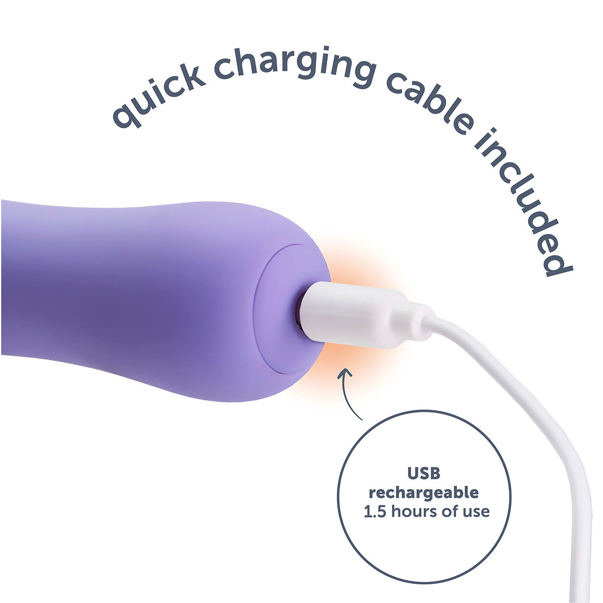 Replacement USB Charging Cable For Rechargeable Bullet Vibrator / Personal Massager - 10-Speed Toy Replacement USB Charging Cable For Rechargeable Bullet Vibrator / Personal Massager - 10-Speed Toy