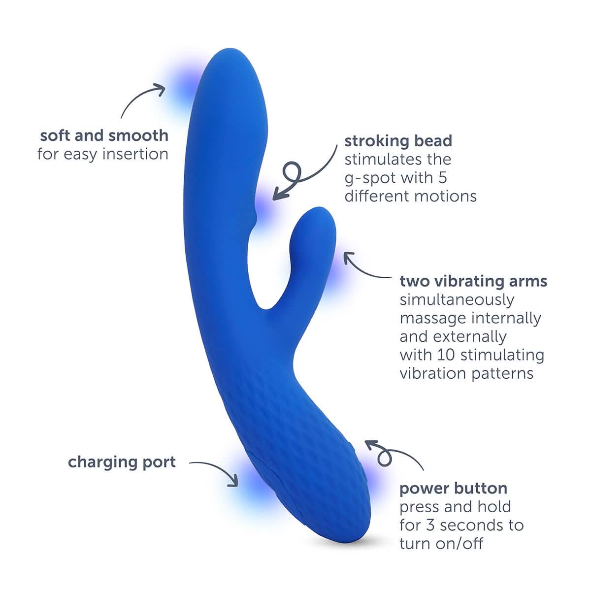 plusOne luxe dual massager plusOne luxe dual massager