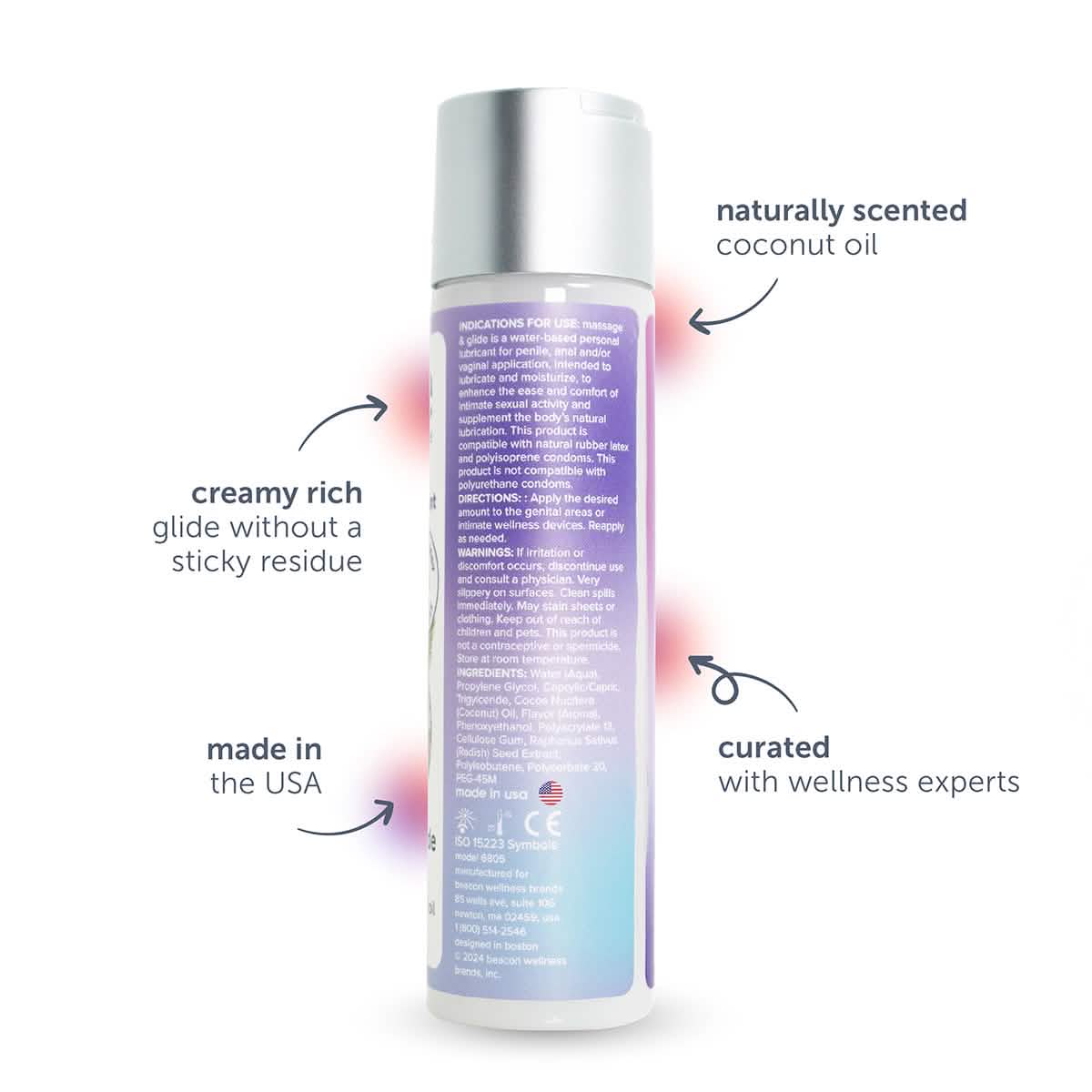 Massage & Glide 2-in-1 Lubricant | plusOne Massage & Glide 2-in-1 Lubricant | plusOne