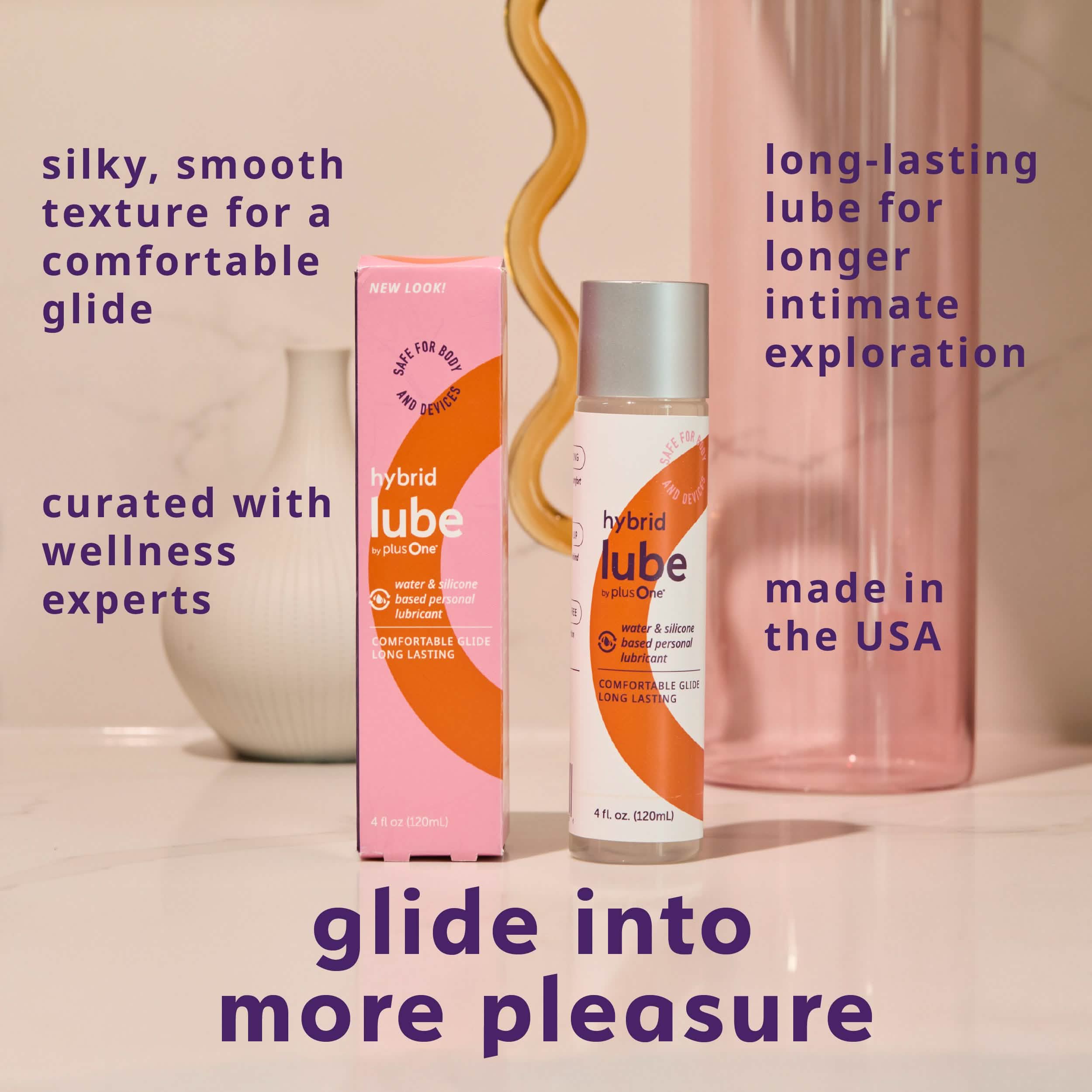 what is the longest lasting personal lubricant Hybrid Glide Personal Lubricant – plusOne