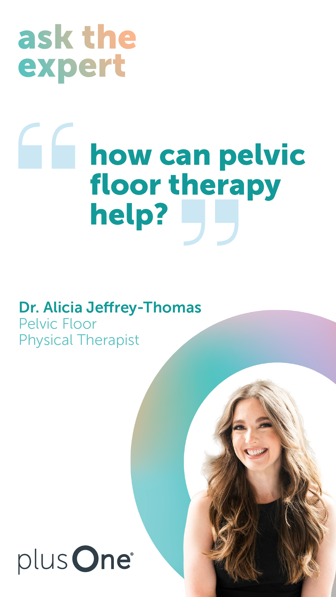 How can pelvic floor therapy help?