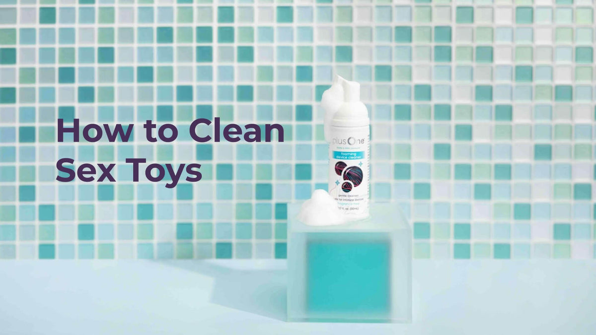 how to clean sex toys