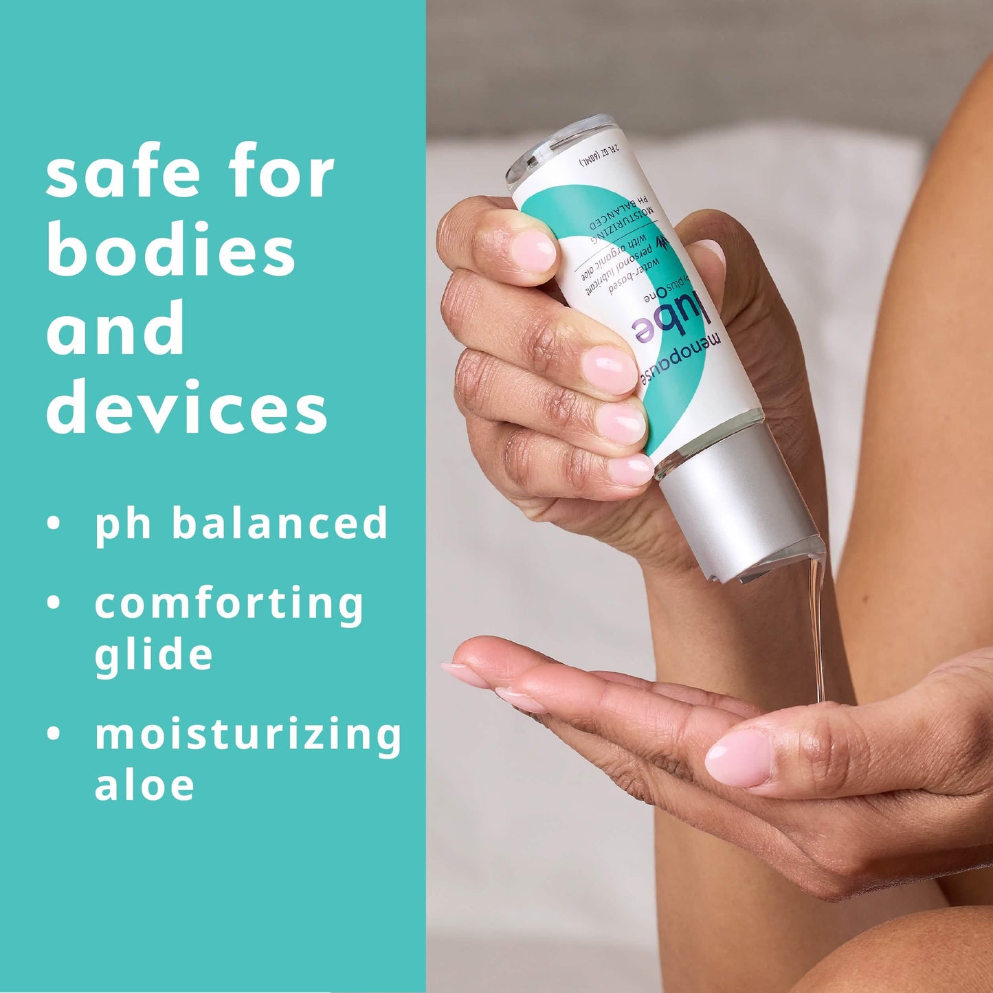 Menopause Lube  Extra-Moisturizing Water-Based Personal Lubricant  plusOne