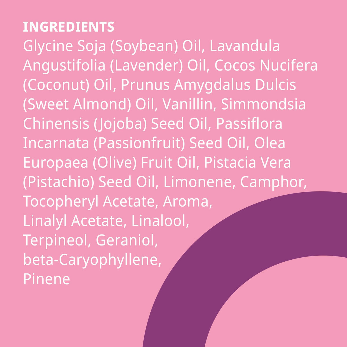 Sensual Body Oil – Lavender Vanilla Massage Oil