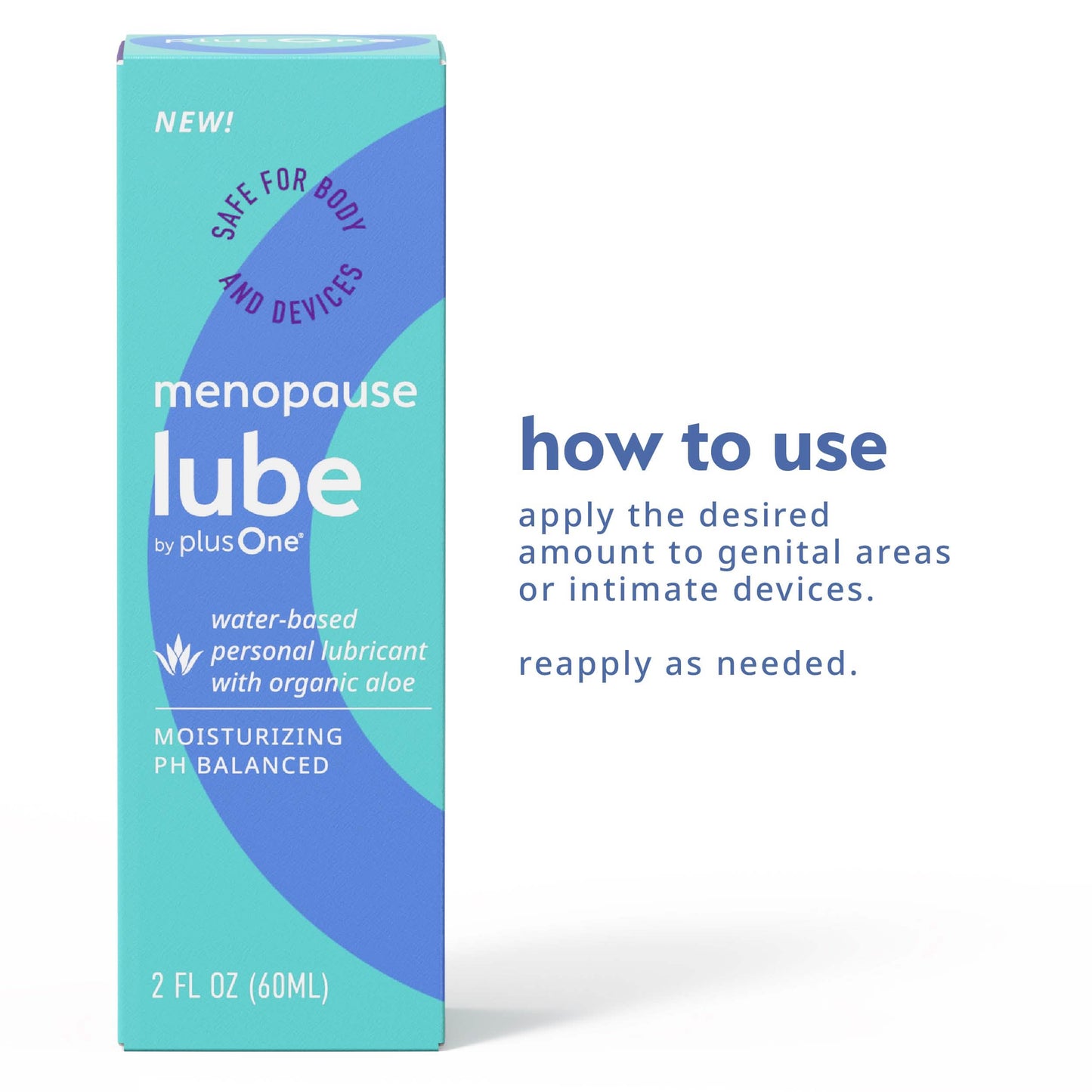 Menopause Lube Extra-Moisturizing Water-Based Personal Lubricant plusOne Menopause Lube Extra-Moisturizing Water-Based Personal Lubricant plusOne