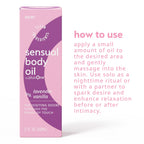 Sensual Body Oil – Lavender Vanilla Massage Oil
