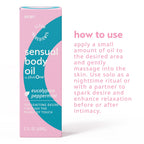 Sensual Body Oil – Peppermint Eucalyptus Massage Oil