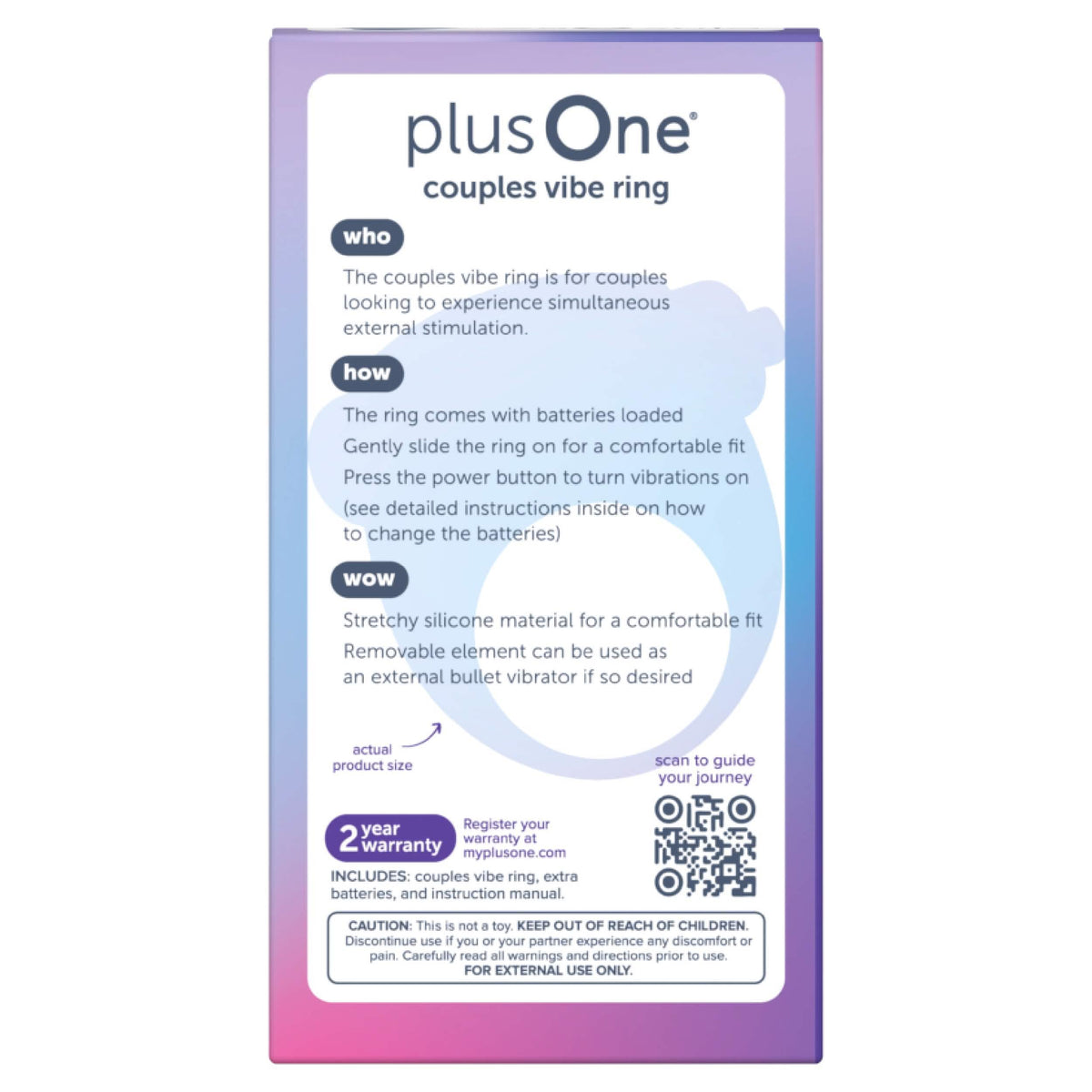 Couples Vibrating Ring