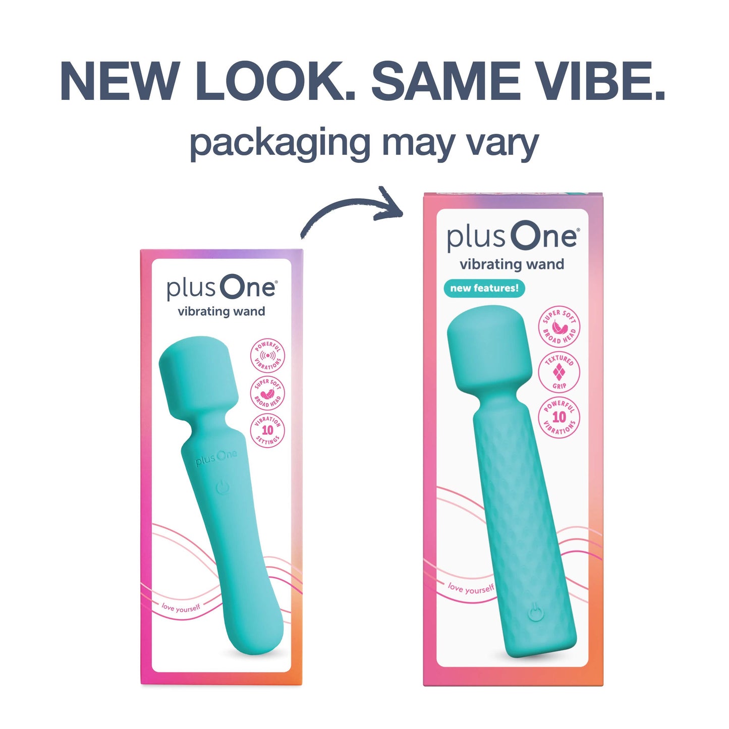 Vibrating Wand - USB rechargeable | plusOne Official Vibrating Wand - USB rechargeable | plusOne Official