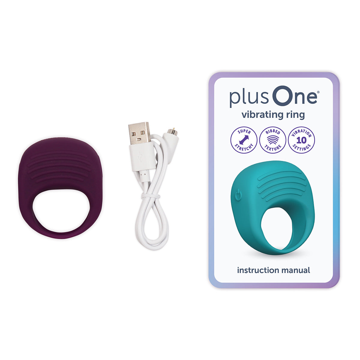 
                  
                    plusOne® vibrating ring
                  
                