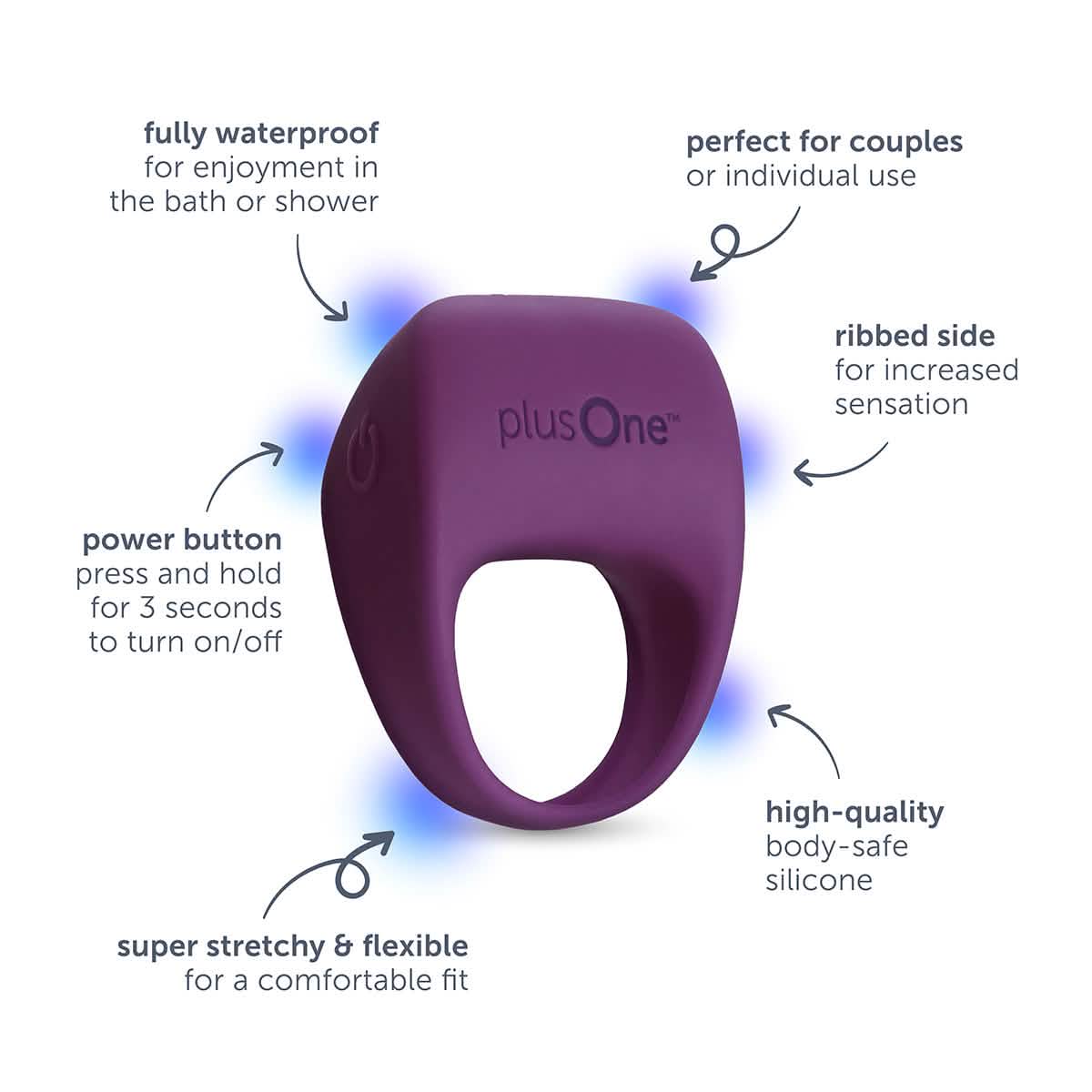Vibrating Ring - Fits All Shaft Sizes | plusOne Official Vibrating Ring - Fits All Shaft Sizes | plusOne Official