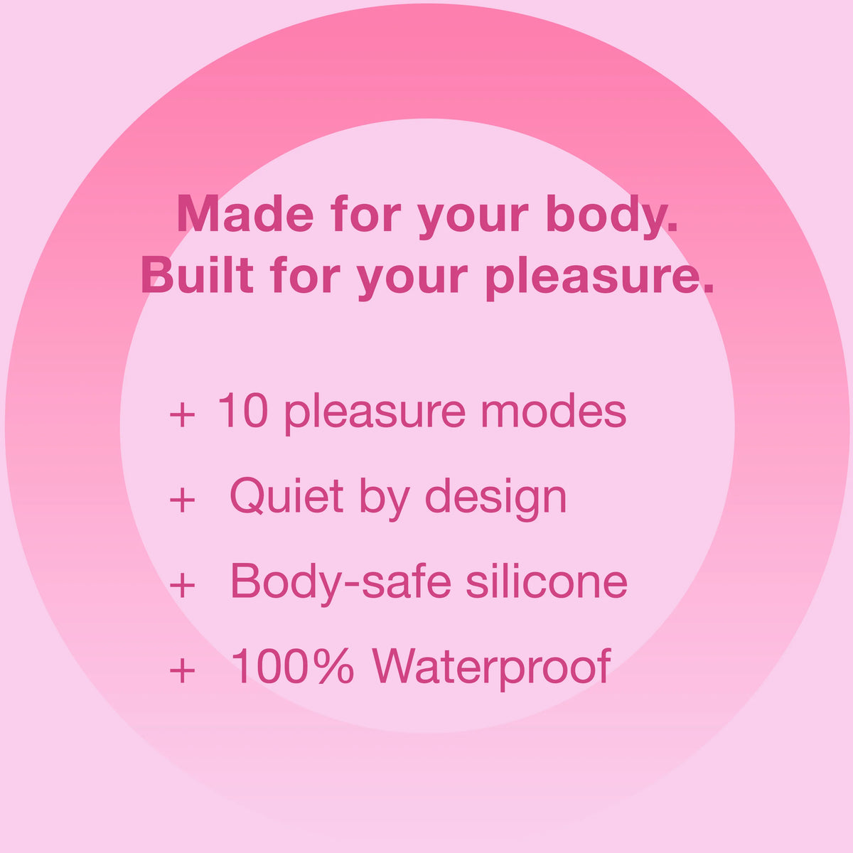 plusOne® Vibrating Bullet