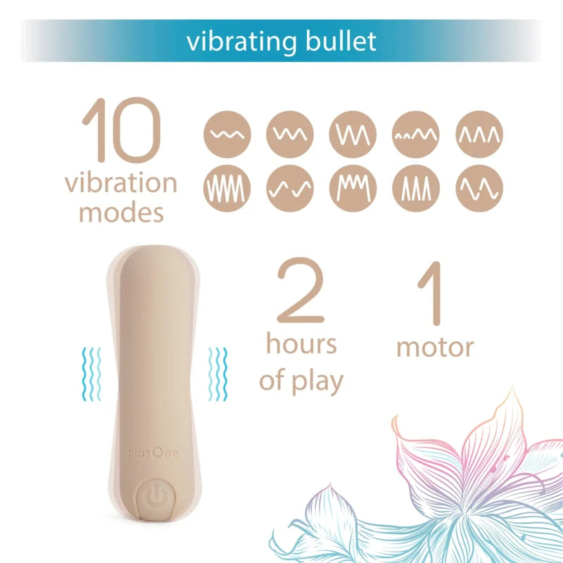 
                  
                    plusOne® vibrating bullet
                  
                