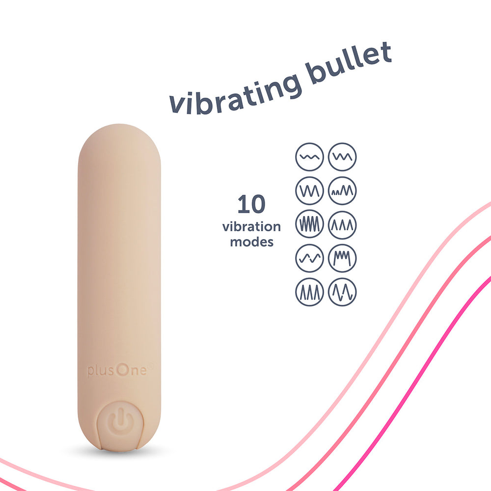 
                  
                    plusOne® vibrating bullet
                  
                