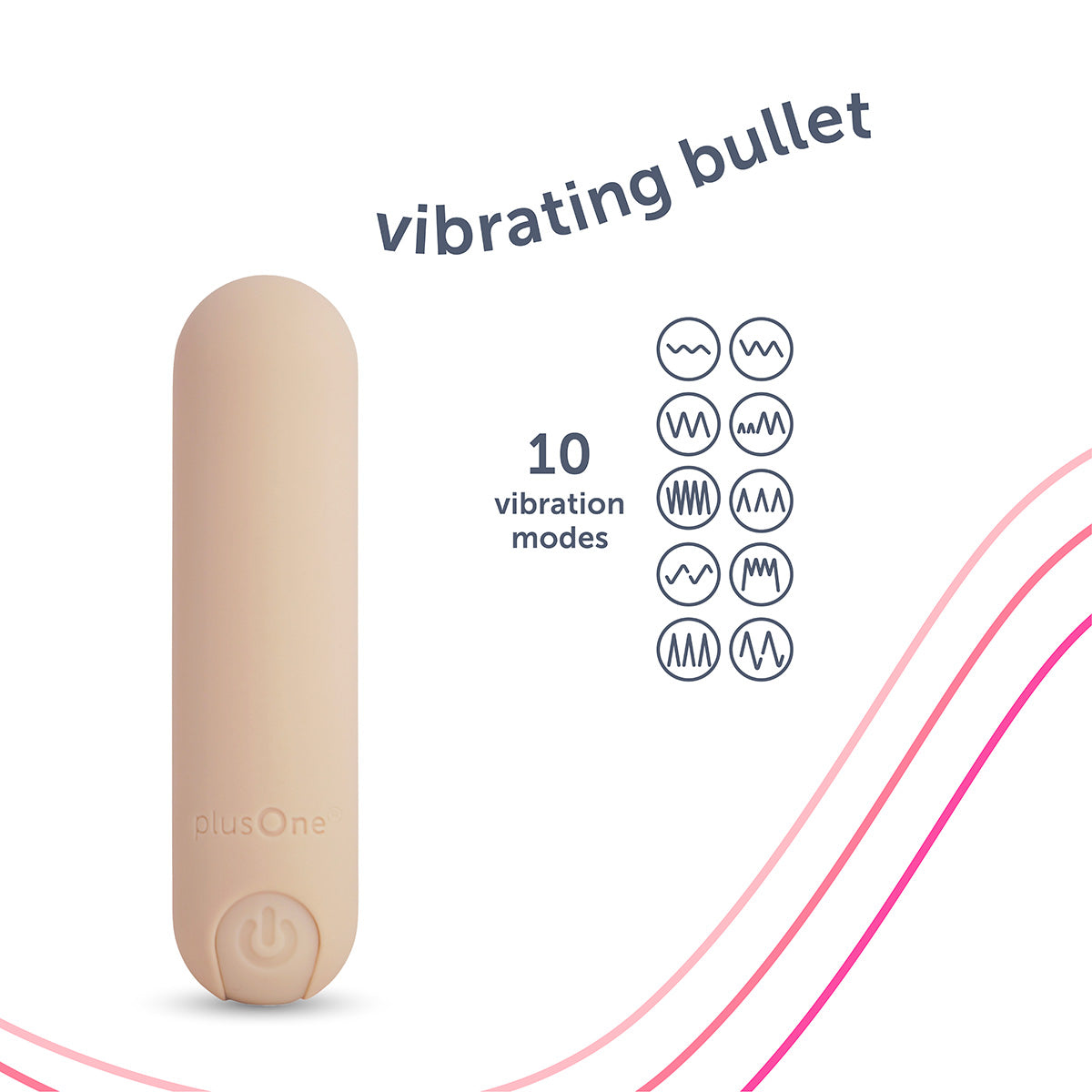 
                  
                    plusOne® vibrating bullet
                  
                