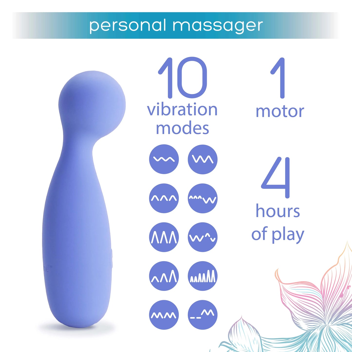 
                  
                    plusOne® personal massager
                  
                