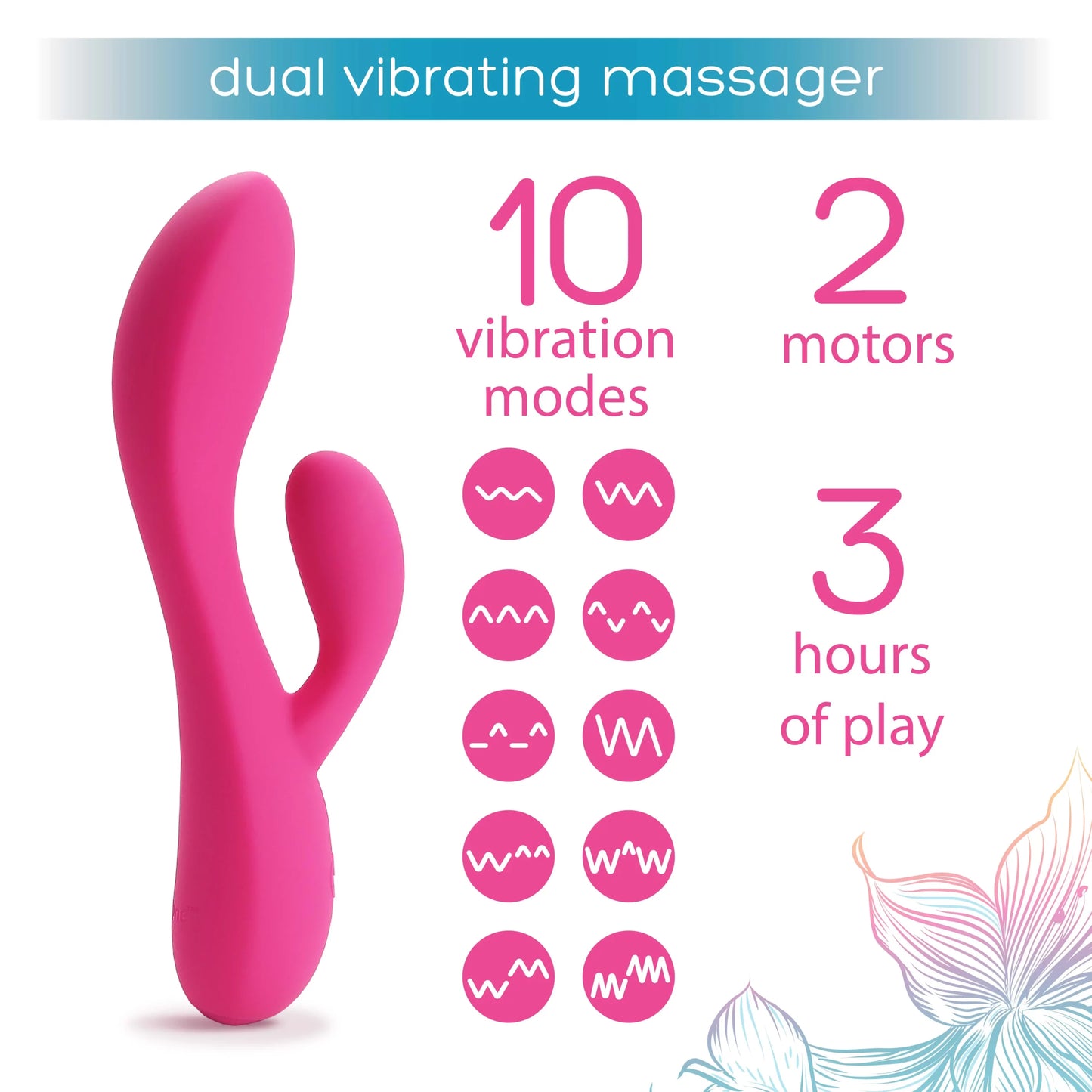 
                  
                    plusOne® dual vibrating massager
                  
                