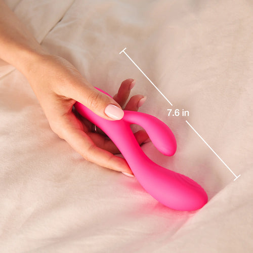 plusOne® Dual Rabbit Vibrating Massager
