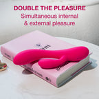 plusOne® Dual Rabbit Vibrating Massager