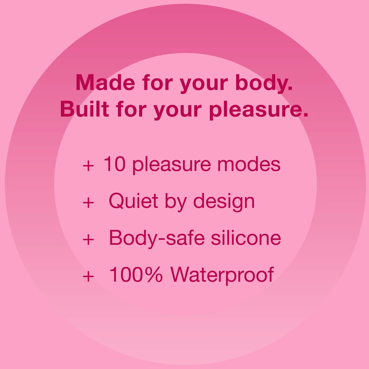 plusOne® Dual Rabbit Vibrating Massager