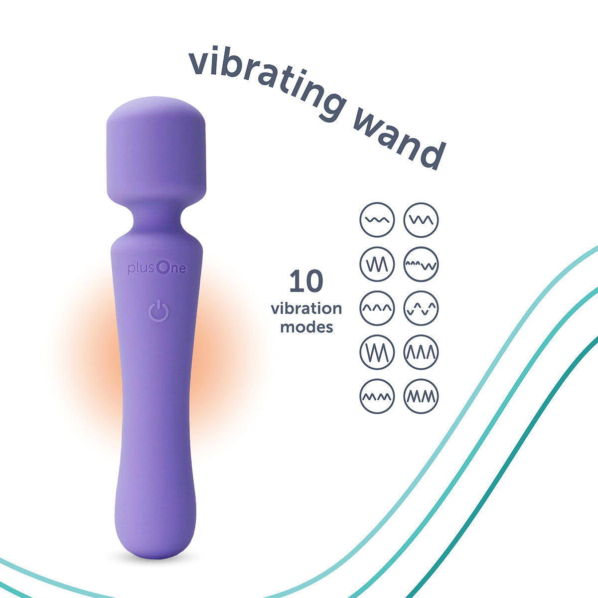 
                  
                    plusOne® vibrating wand
                  
                