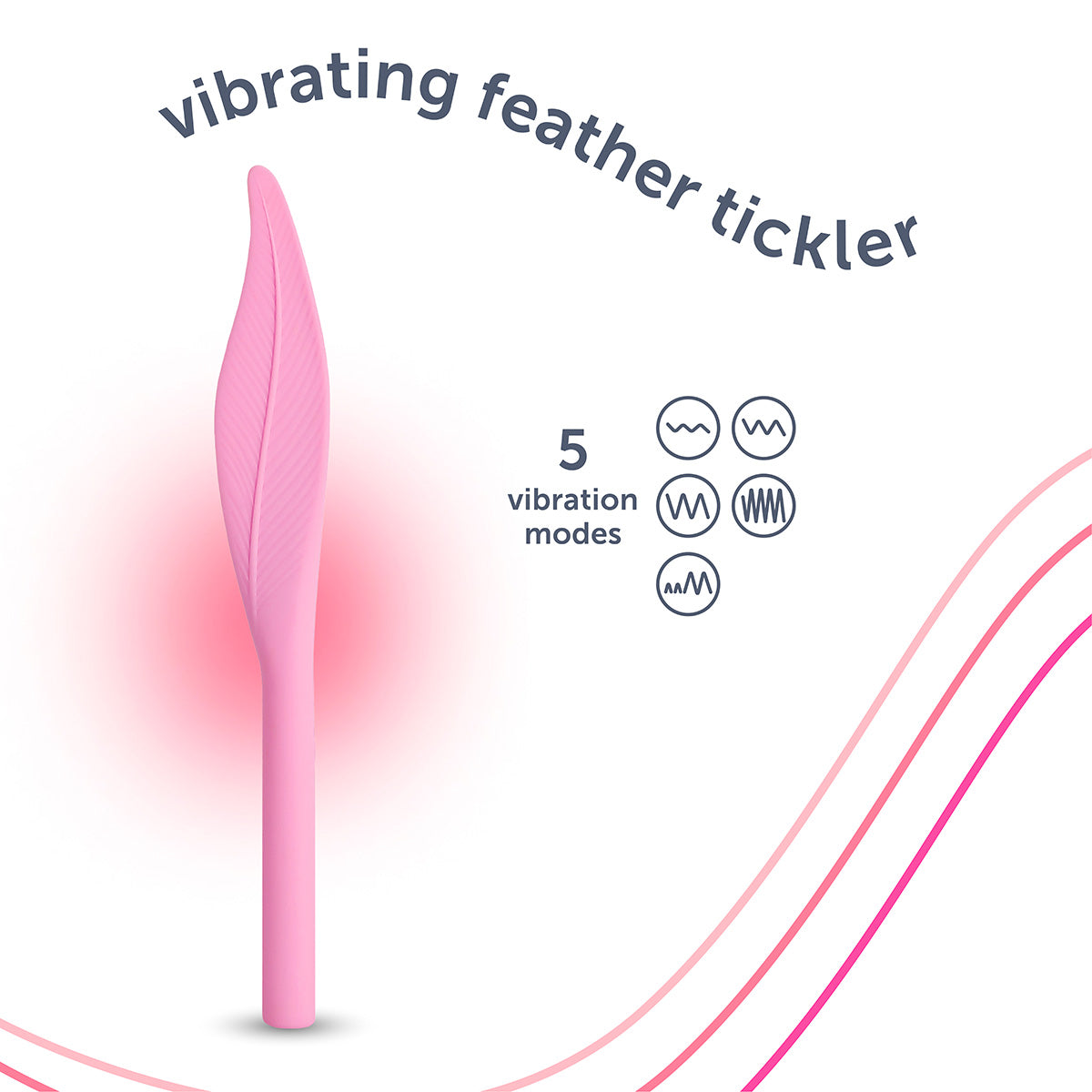 
                  
                    plusOne® vibrating feather tickler
                  
                