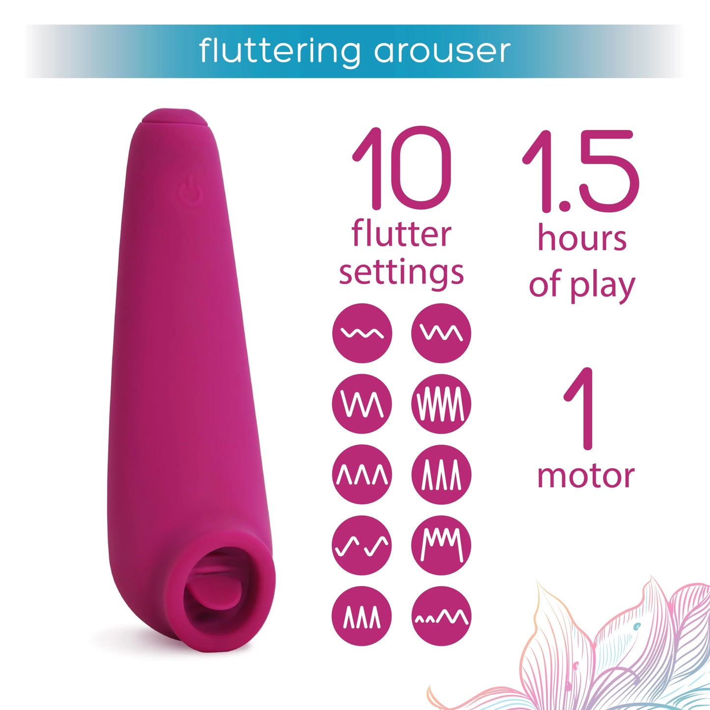 
                  
                    plusOne® fluttering arouser
                  
                