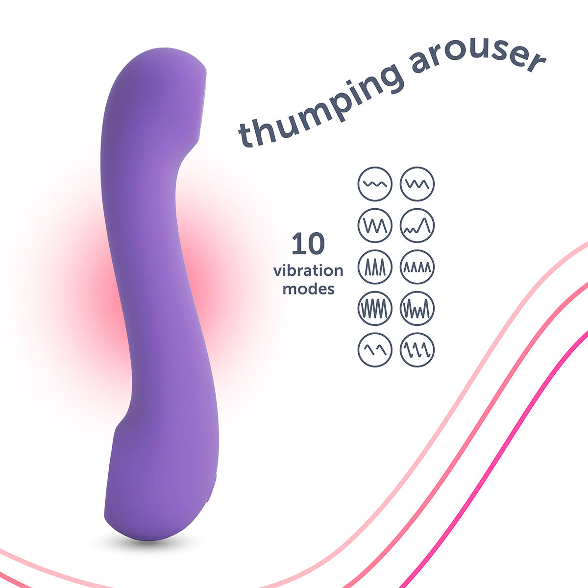 
                  
                    plusOne® thumping arouser
                  
                