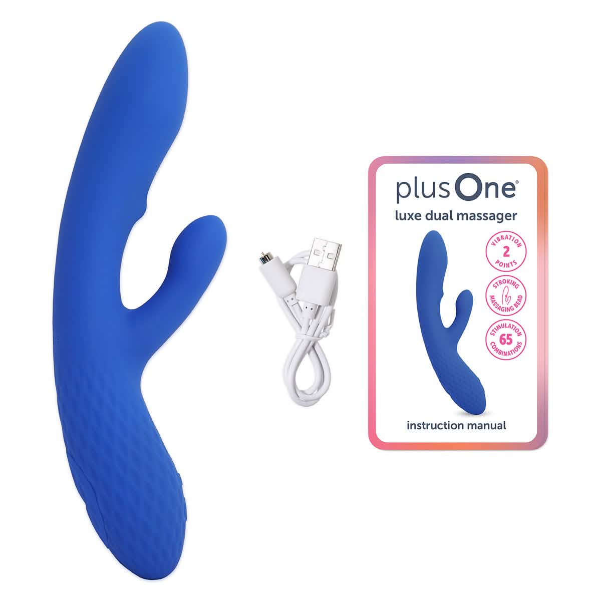 plusOne luxe dual massager plusOne luxe dual massager