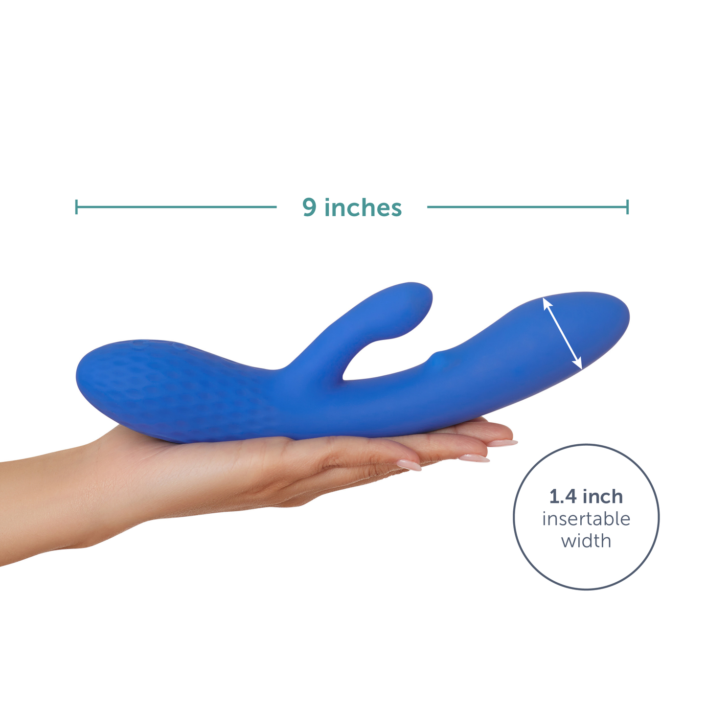 plusone dual rabbit vibrator for women plusOne® luxe dual massager