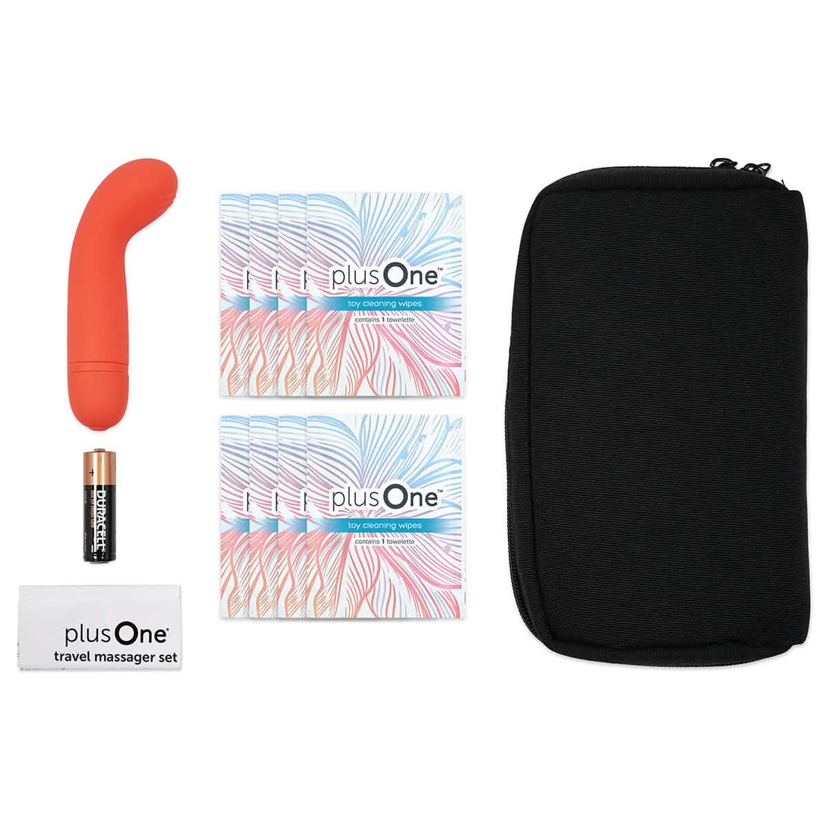 plusOne travel massager set plusOne travel massager set