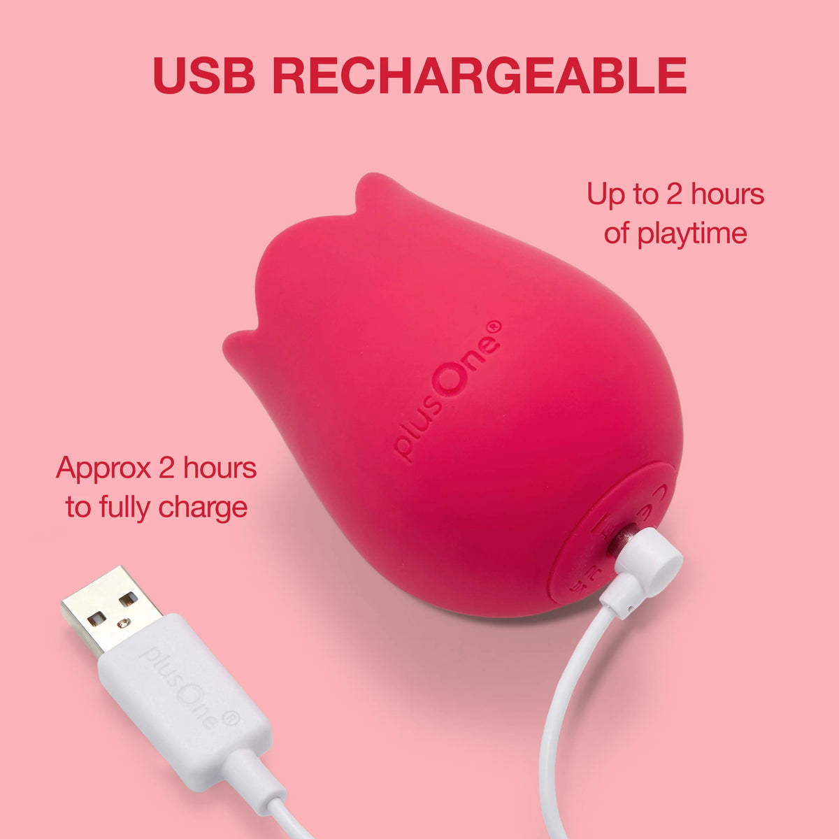 plusOne® Rose Toy Arouser
