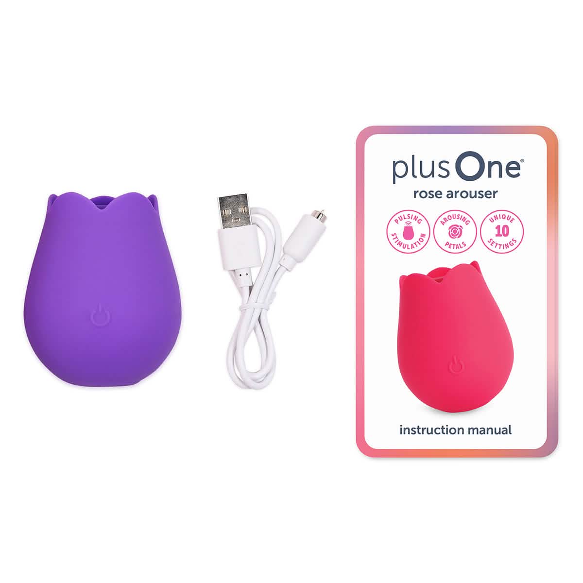 Rose Toy Arouser Vibrator | plusOne Official Shop Rose Toy Arouser Vibrator | plusOne Official Shop