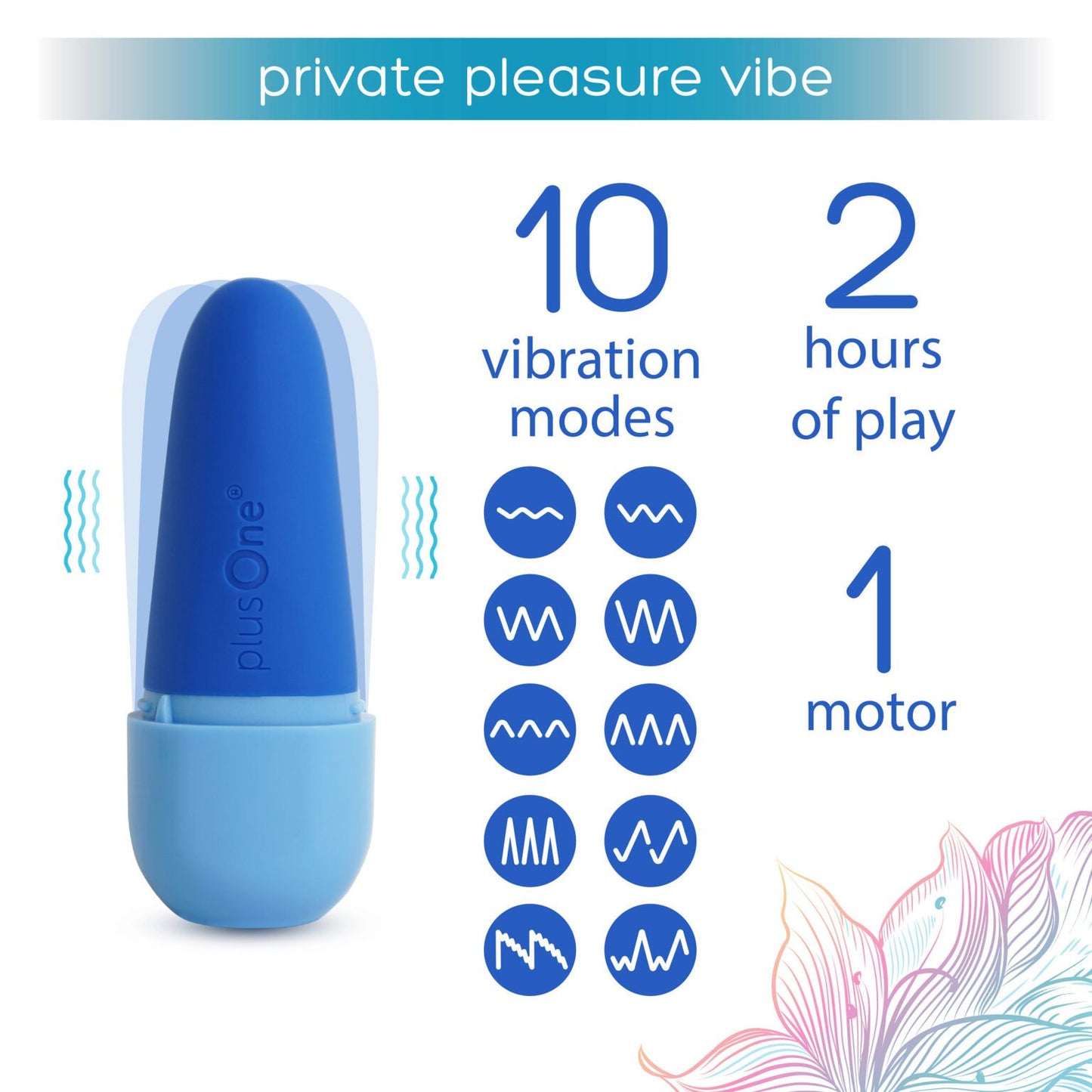 
                  
                    plusOne® private pleasure bullet
                  
                