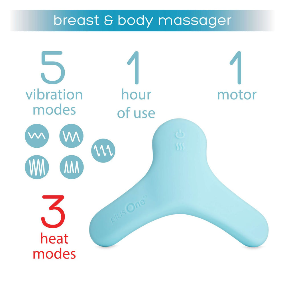 
                  
                    plusOne® breast and body massager
                  
                