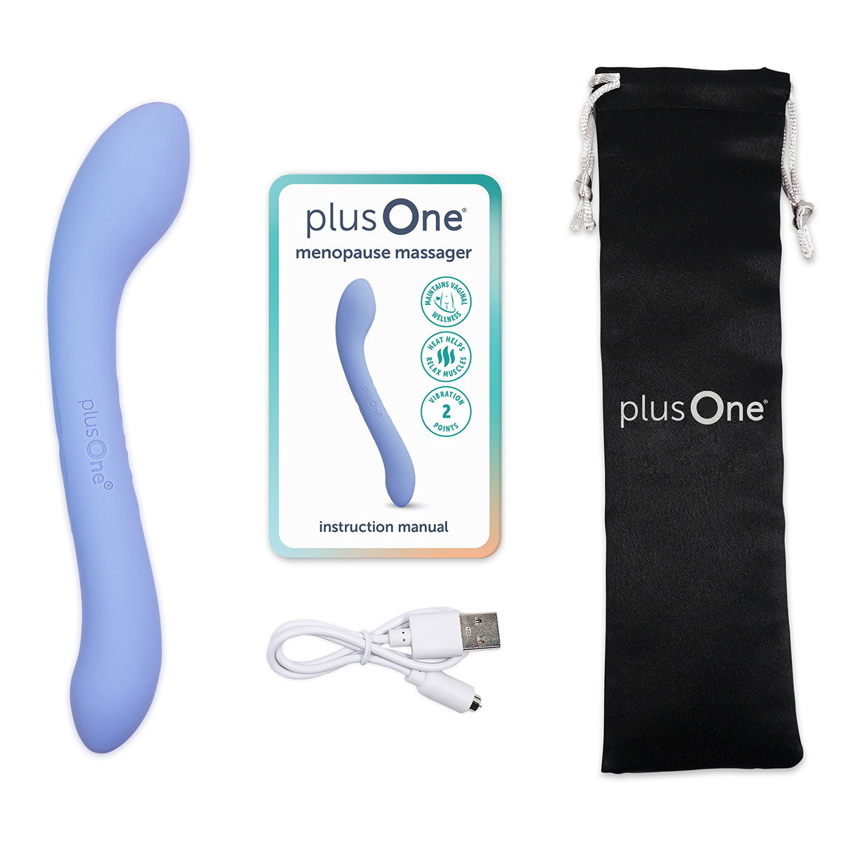 
                  
                    plusOne® menopause massager
                  
                