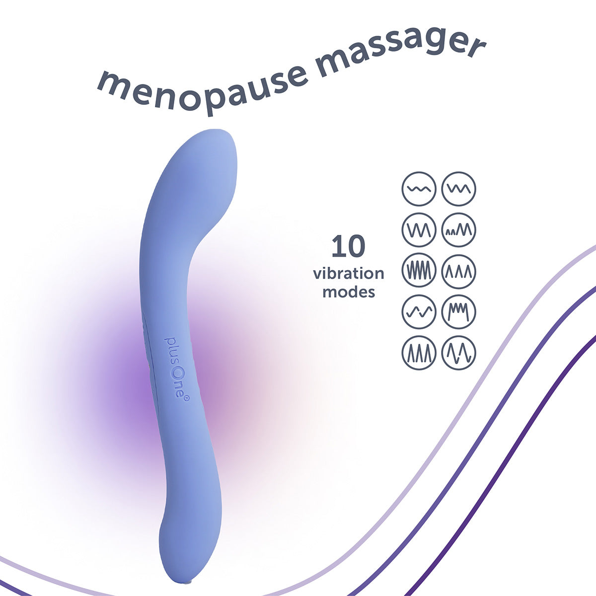 
                  
                    plusOne® menopause massager
                  
                