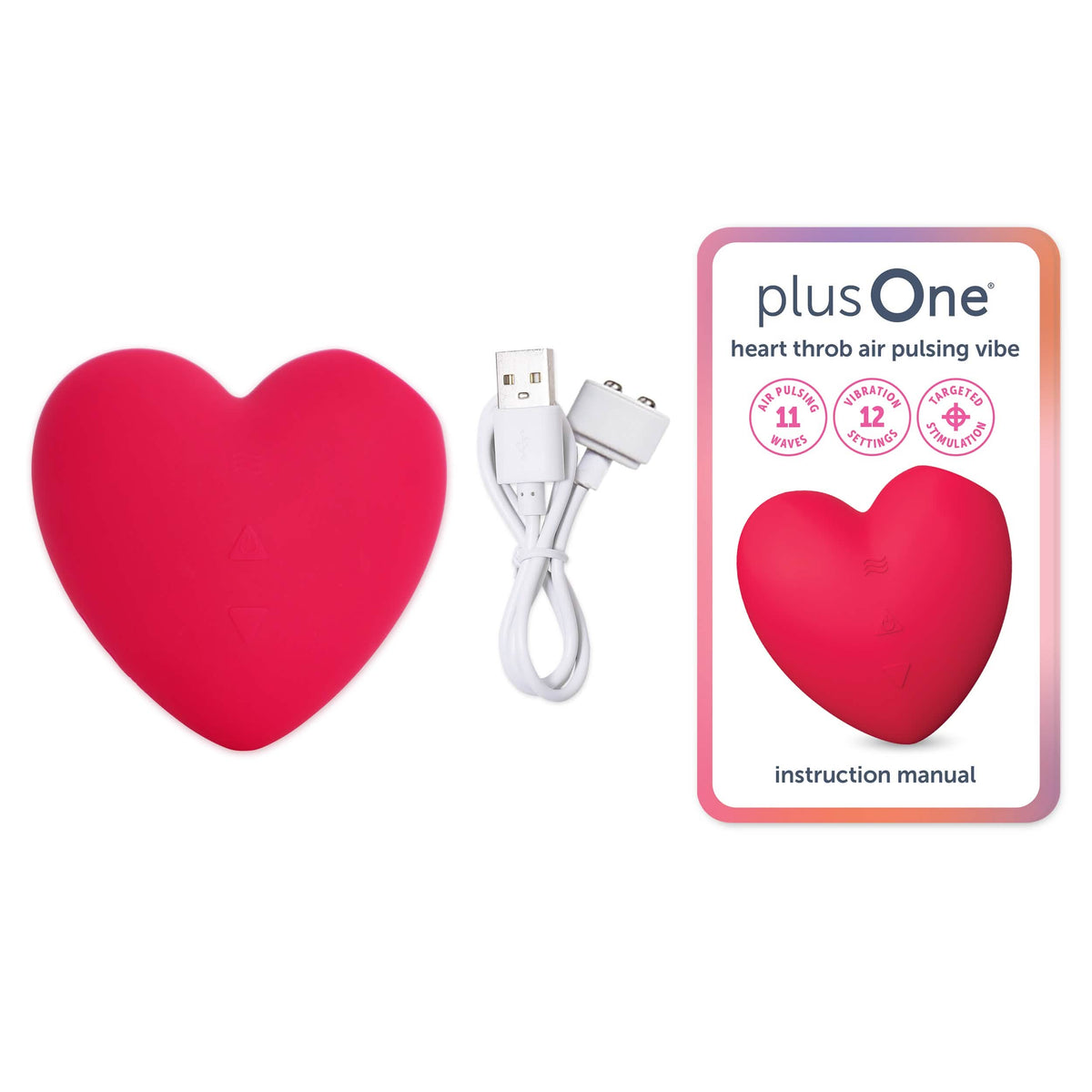 Heart Throb Air Pulsing Vibrator