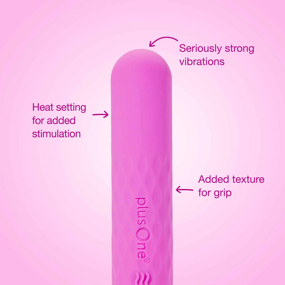 plusOne® Super Bullet Vibrator