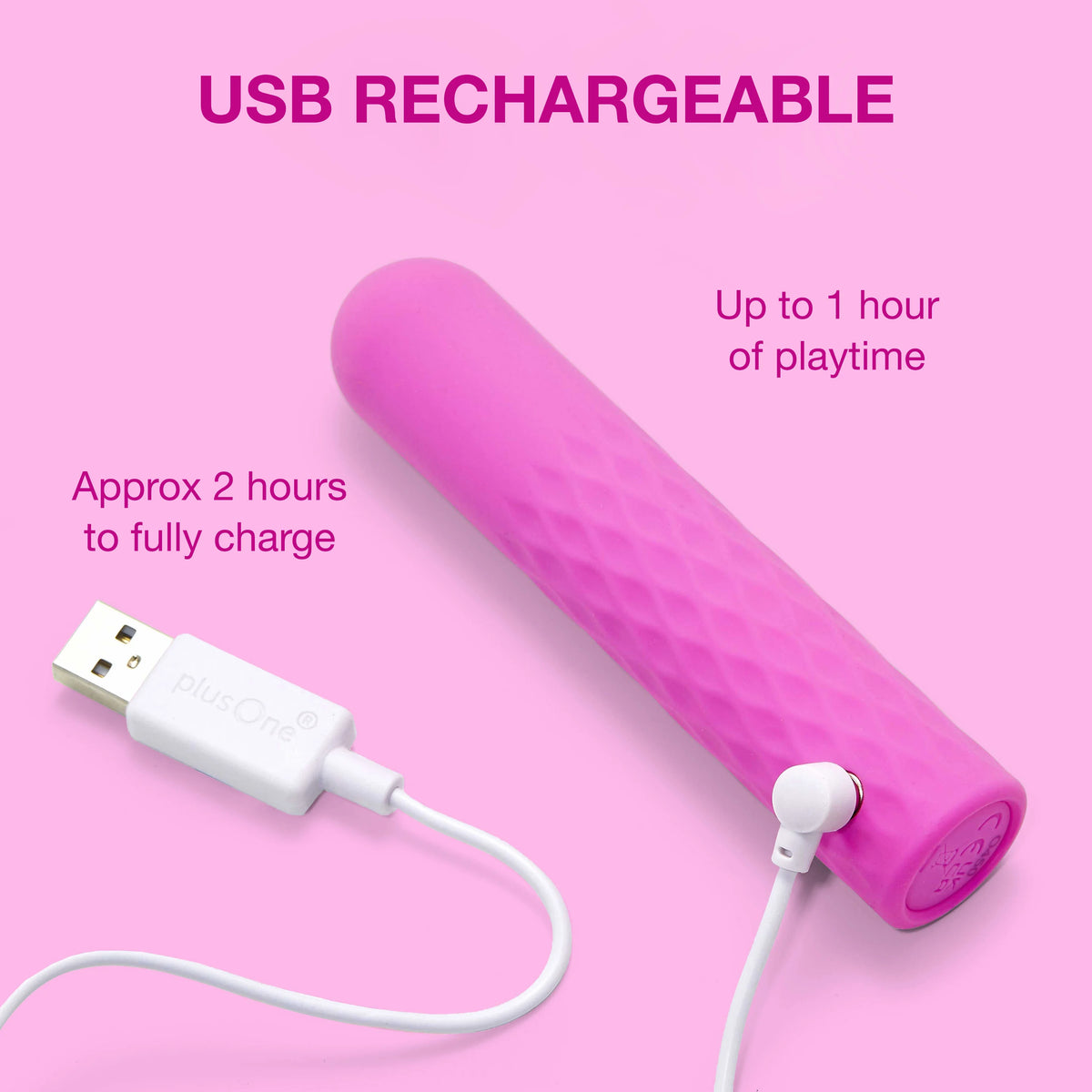 plusOne® Super Bullet Vibrator