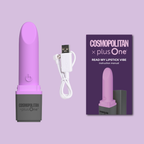 Cosmopolitan X plusOne Read My Lipstick Vibrator