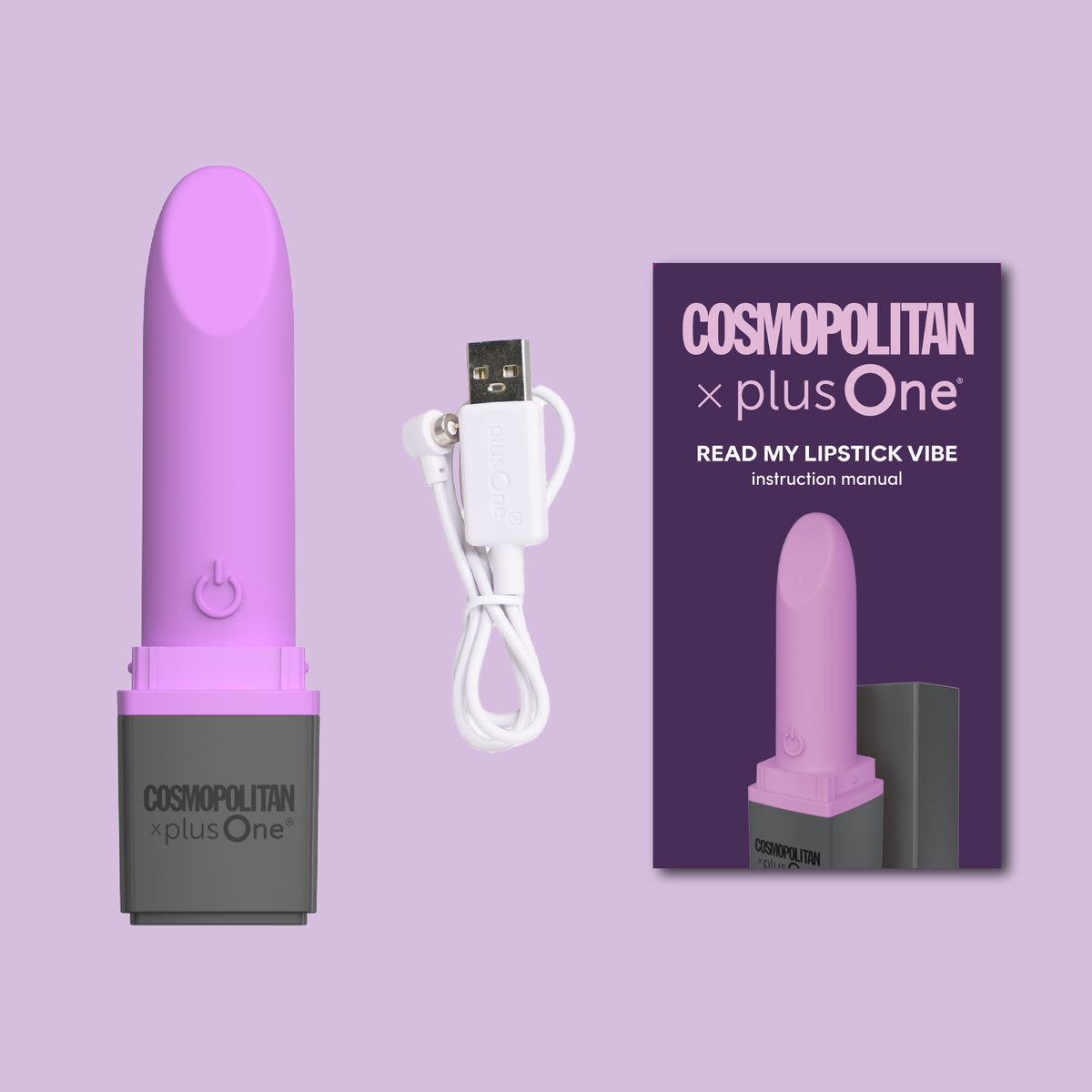 Cosmopolitan X plusOne Read My Lipstick Vibe