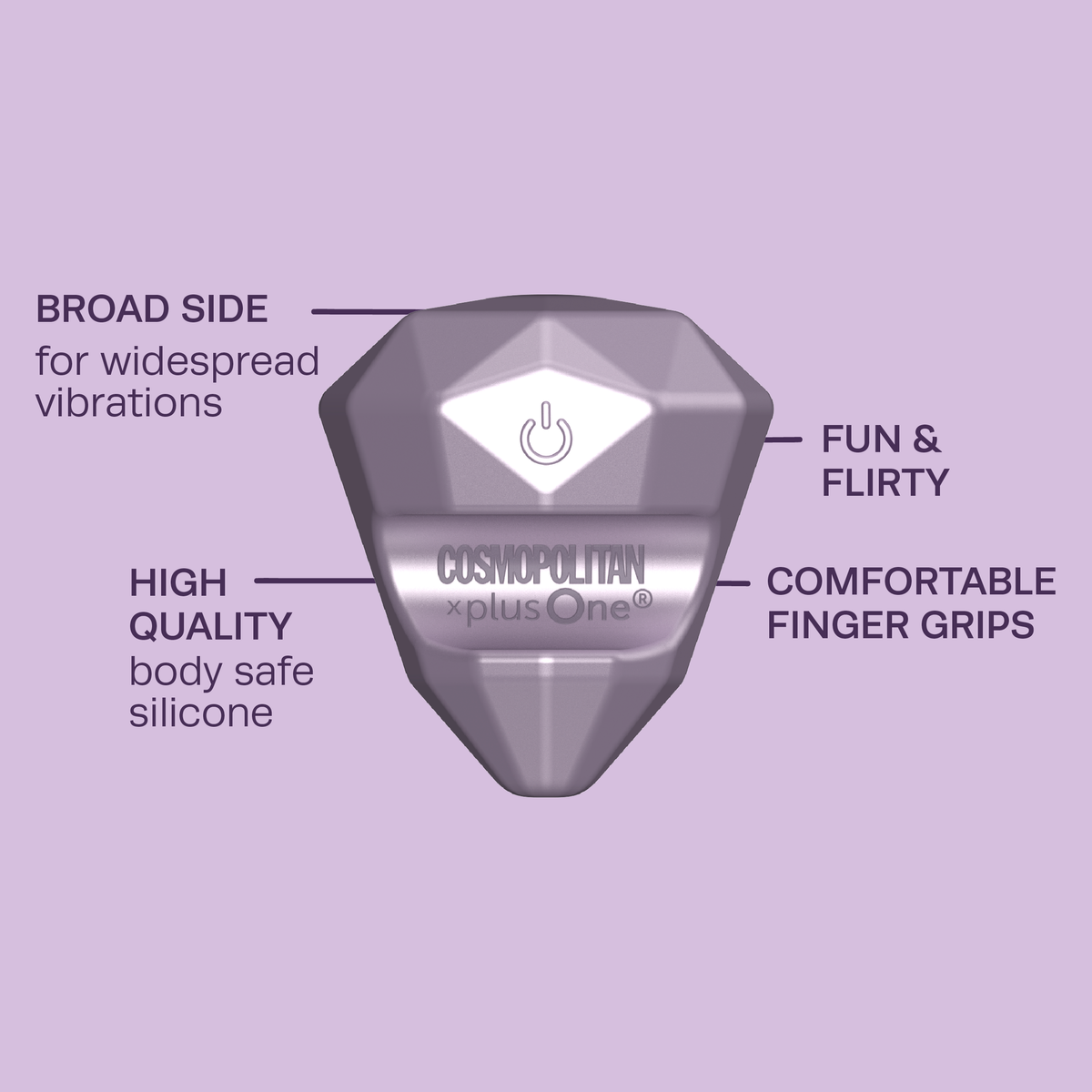 Cosmopolitan X plusOne Girls' Best Gem Vibe