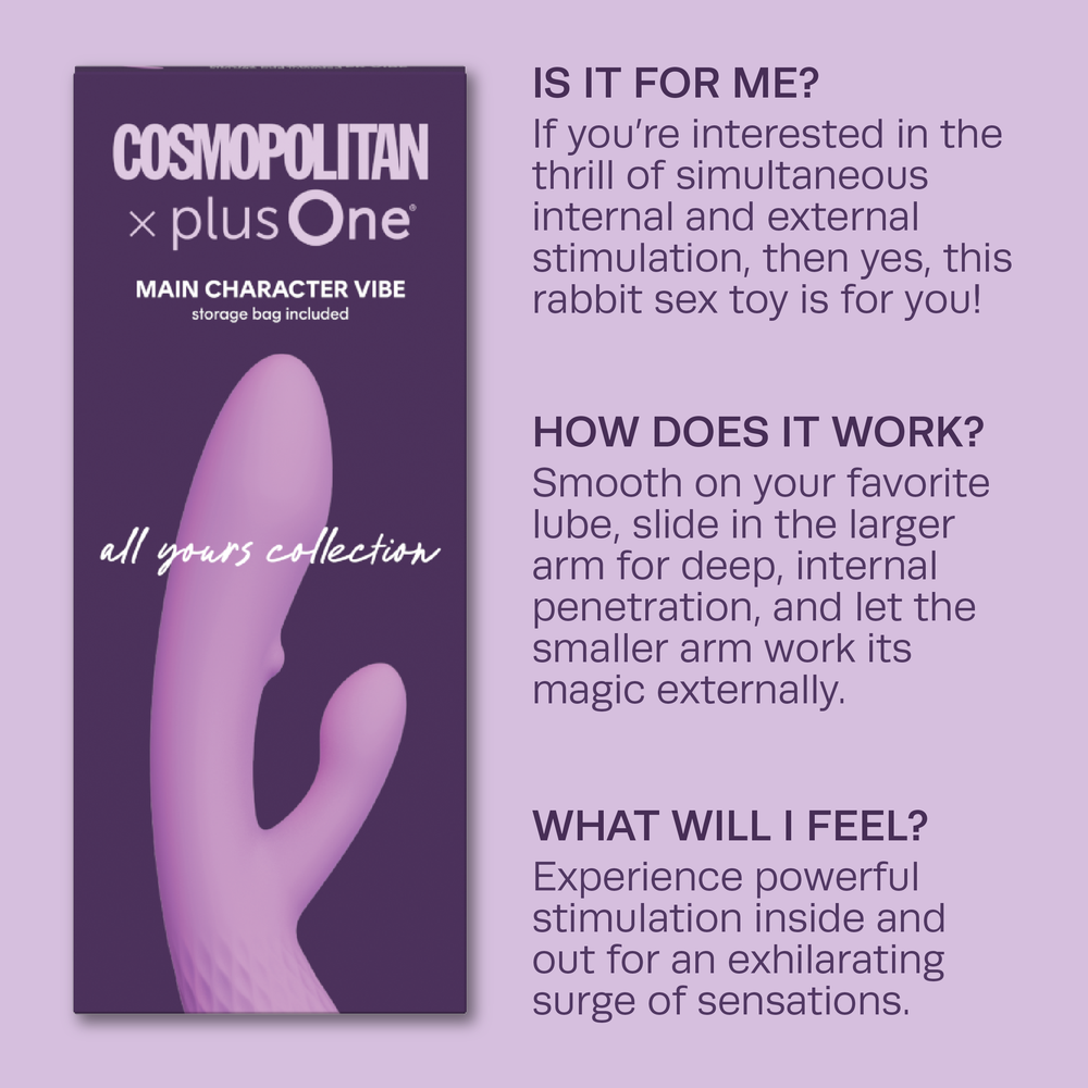 
                  
                    Cosmopolitan X plusOne Main Character Vibe
                  
                