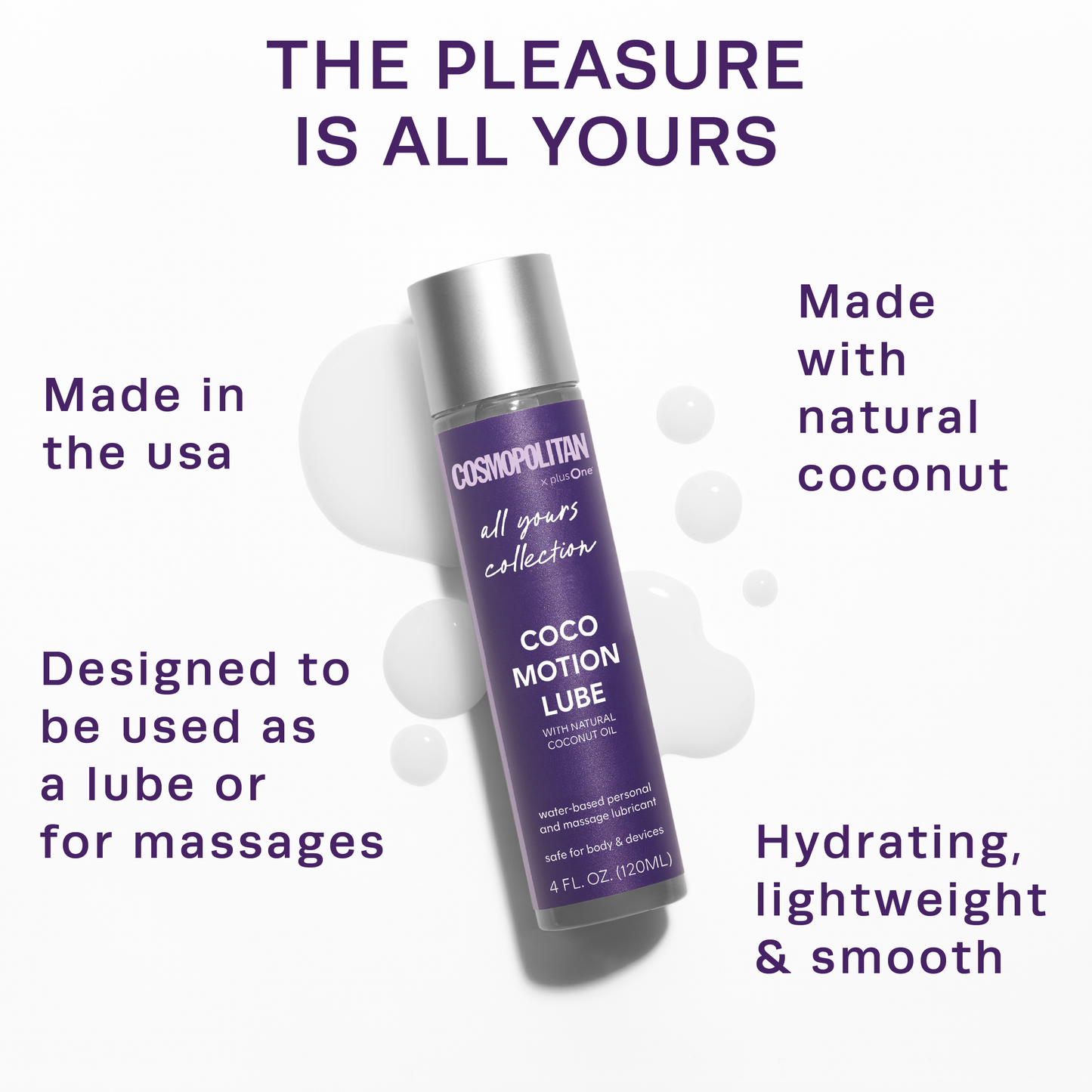 Cosmopolitan X plusOne Coco Motion Personal Lubricant Cosmopolitan X plusOne Coco Motion Personal Lubricant