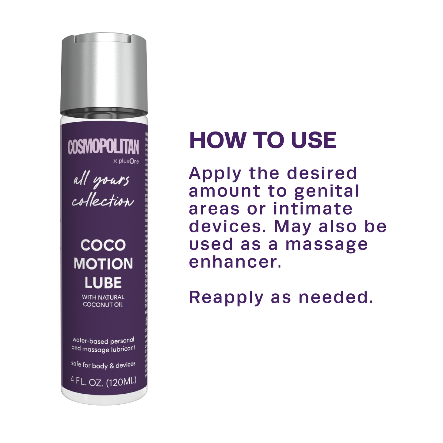 Cosmopolitan X plusOne Coco Motion Personal Lubricant Cosmopolitan X plusOne Coco Motion Personal Lubricant