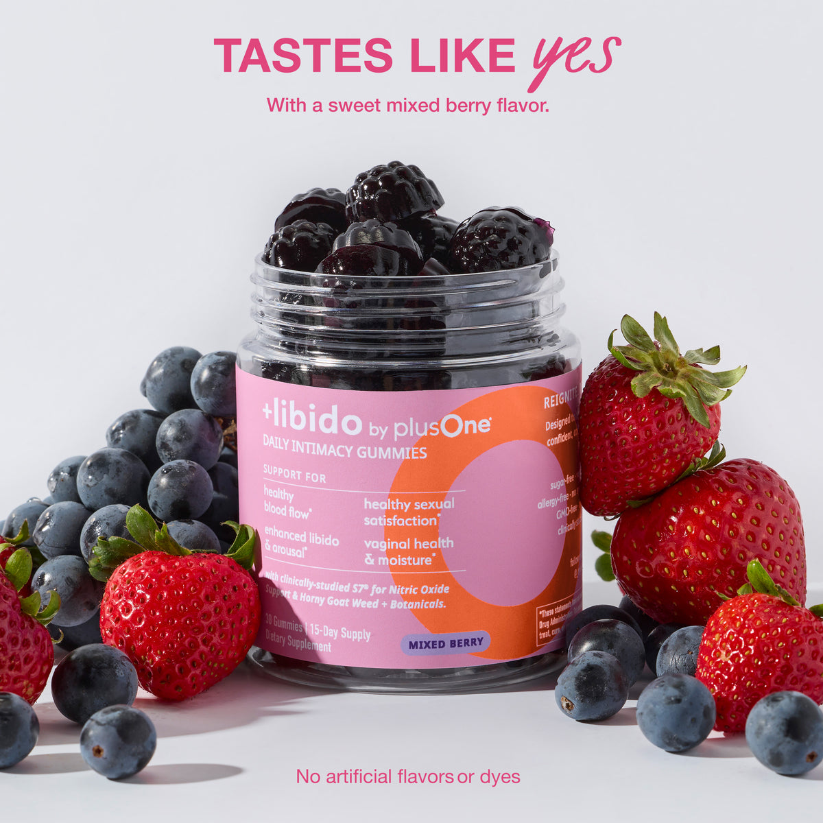 +Libido Daily Intimacy Gummies for Women with S7® - 30 day Supply