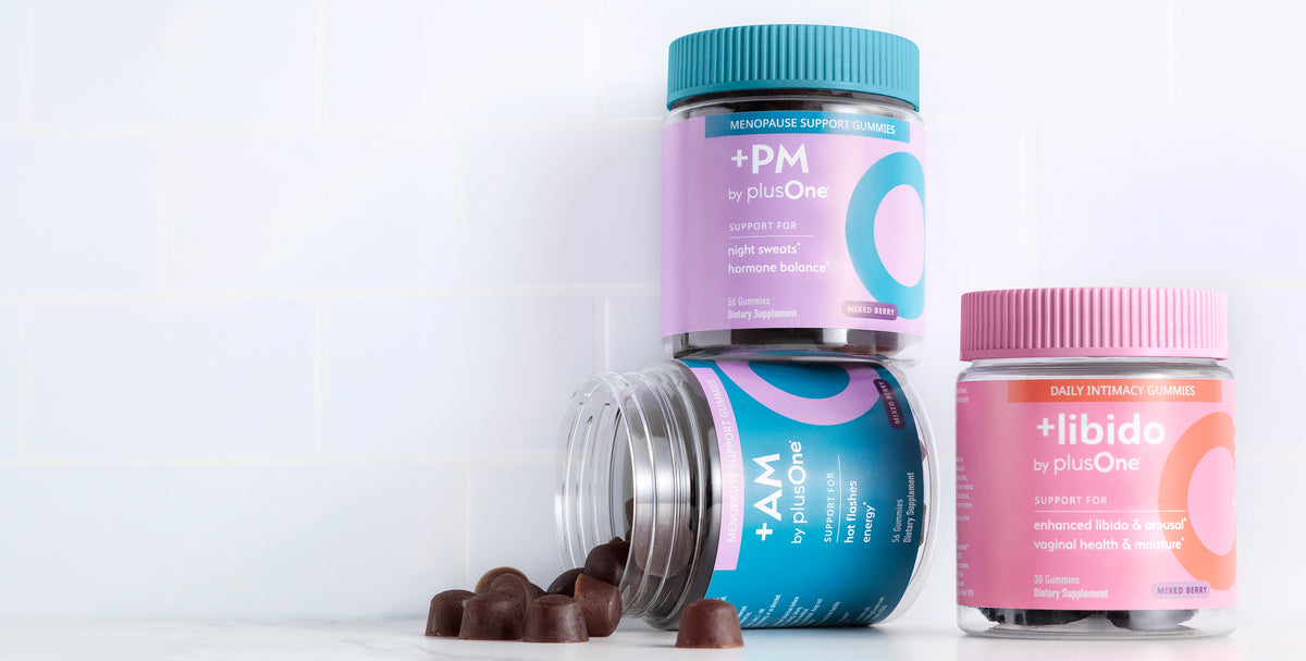 plusOne +PM, +AM and +libido gummies