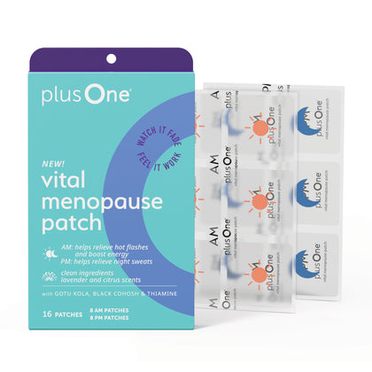 Menopause Relief Patches (AM/PM) by plusOne®