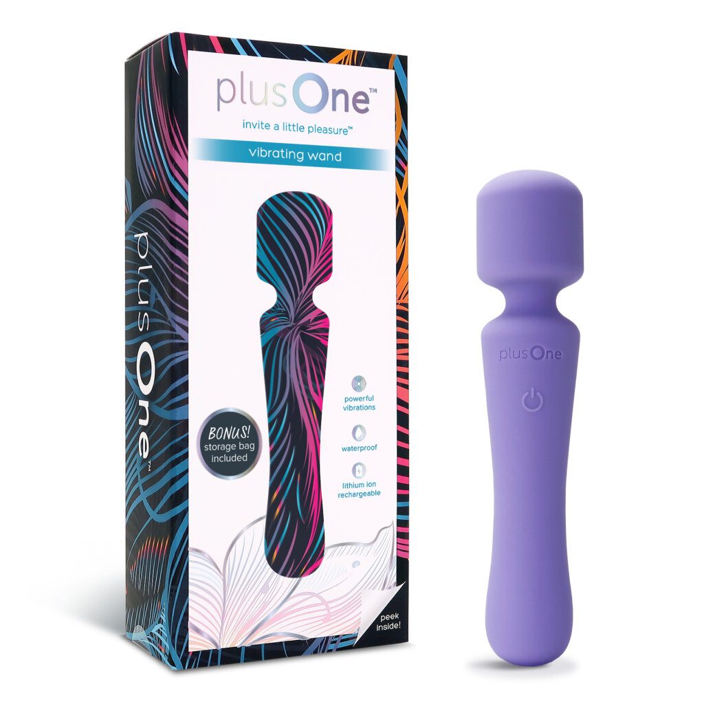 vibrating wand in and out of pack